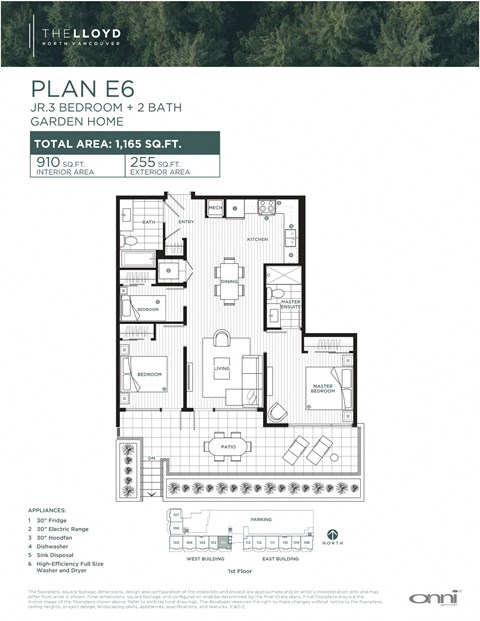 the floor plan of the condo